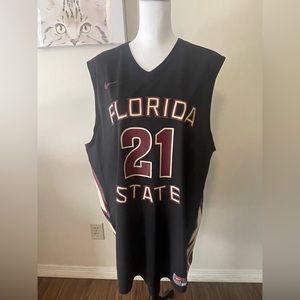 NWOT: Nike Florida State Seminoles Basketball Jersey